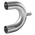 Steel & Obrien 3" x 3/4" BPE 180 Deg. Weld U-Bend w/Bottom Weld Outlet, 316SS SF1 S2UBWWW-3X.75-PL-316